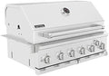 SPIRE 36" Built-in 6 Burner Dual Fuel Grill, All 304 Stainless Steel Body by Spire
