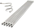 10Pack 19.5Inch Flexible Nozzle Extension Brass Mist Rod for Misting System by WANJIAHUI