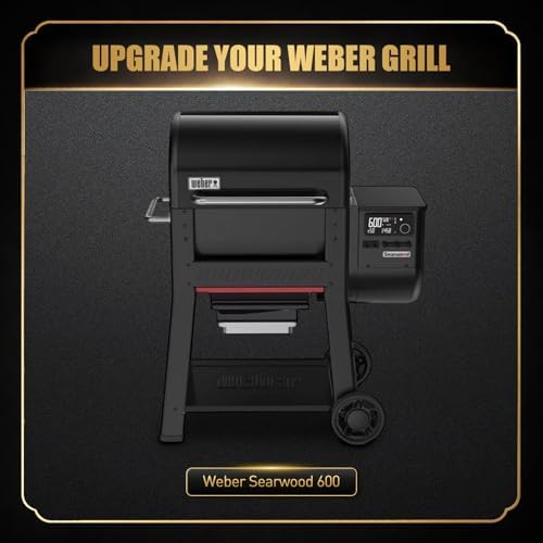QuliMetal Foldable Front Shelf for Weber Searwood 600/Smoque - Image 3