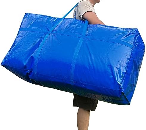 66 Gallon Extra Large Storage Bags, Huge Moving Bags Heavy Duty with Zipper by MKOKYD