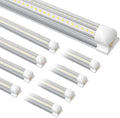8-Pack T8 LED Shop Light 4FT, 42W 6300 Lumen 6000K Cool White, 4 Years Warranty, Linkable and Plug and Play Lights for Garage Ceiling Workshop Commercial Lighting by SUSLUM