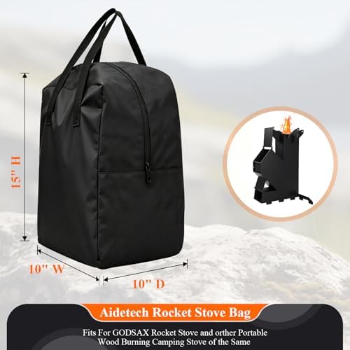 Carrying Storage Bag for Camping Rocket Stove Wood Burning Stove - Image 2