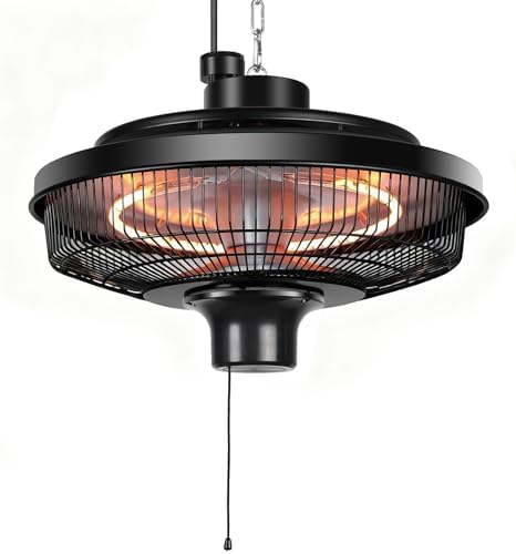 Fanspex 1500W Electric Ceiling Heater for Home, Patio, Gazebo & Greenhouse by Fanspex