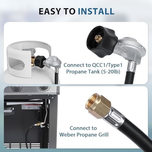 25IN Universal Hose and Regulator Kit for Weber Genesis/Spirit - Image 3