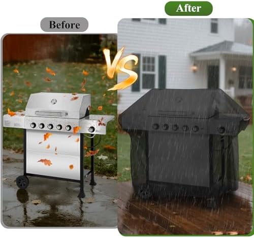 Grill Cover for Royal-Gourme-t GA5401T 5-Burner Propane Gas Grill - Image 4