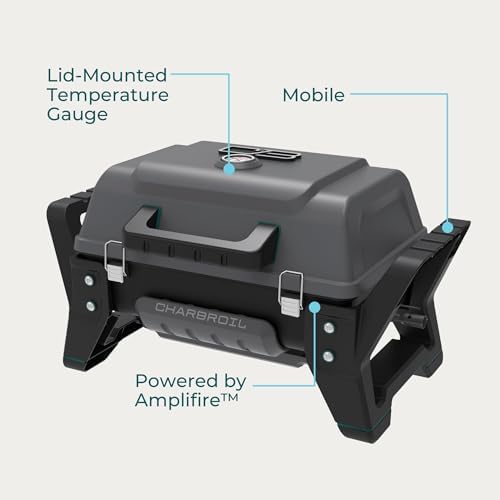 Charbroil Grill2Go X200 Portable Gas Grill, Dark Grey - 25409200 - Image 6