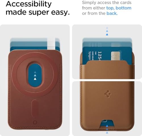 Spigen for MagSafe Wallet, Holds 3 Cards, Strong Magnet, Valentinus MagFit - Image 7