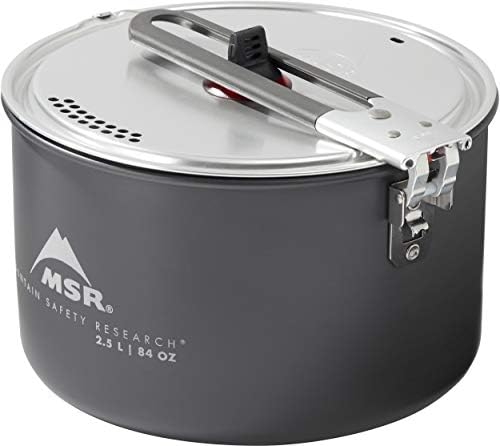 MSR 2.5 Liter Nonstick Ceramic Coated Solo Camping Cook Pot - Image 4