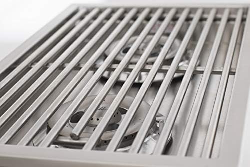Bull Outdoor Products 30009 Natural Gas Slide-In Double Side Burner, Front and Back Design - Image 3