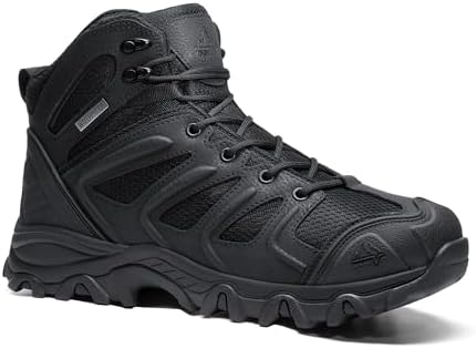 NORTIV 8 Men's Ankle High Waterproof Hiking Boots - Image 4