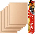 Copper Grill Mats for Gas Grill, Set of 7, 15.75 x 13 Inch by Renook