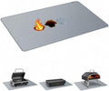 PAWBOSE 24x16 Inch Under Grill Mat for Outdoor Grill, Double-Sided Fireproof BBQ Mat for Patio and Deck, Waterproof Oil-Proof Fire Pit Mat & Indoor Fireplace Protector Pad by PAWBOSE