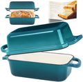 Cast Iron Loaf Pan with Lid, 9x5 Loaf Pans for Homemade Bread by Articarting