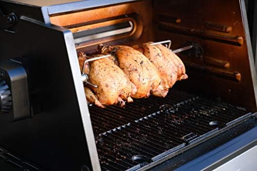 Masterbuilt® Gravity Series Rotisserie Accessory Attachment with Stainless Steel Spit Rods, Meat Claws and and Electric Power Source, Model MB20091220 - Image 5