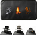 75×40 inch Under Grill Mats for Outdoor Grill,Fire Resistant Mat by Ludehem