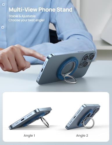 Lamicall Magnetic Phone Grip for MagSafe Accessories, Strong Magnet Ring - Image 4