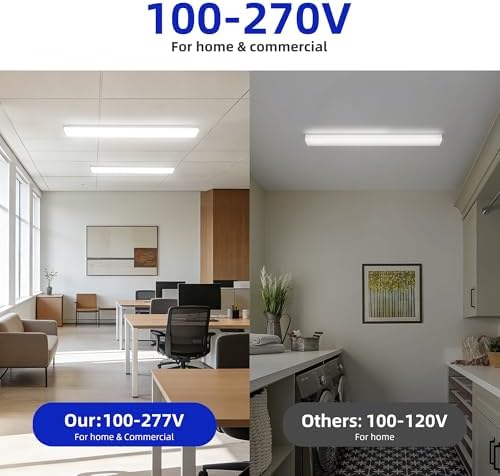 hykolity 4FT 5.7" W LED Wraparound Light, 40W, 4400lm, 4000K, 110LM/W - Image 4