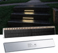 SHONELIGHTING Solar Step Lights Outside, 33 Focused LEDs, Stair Light, 2PK by SHONELIGHTING