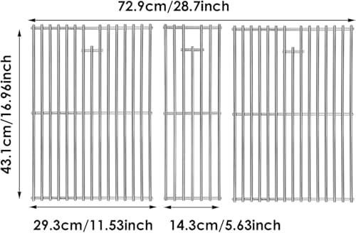 Uniflasy Grill Replacement Parts for Nexgrill 5 Burner 720-0882A - Image 2