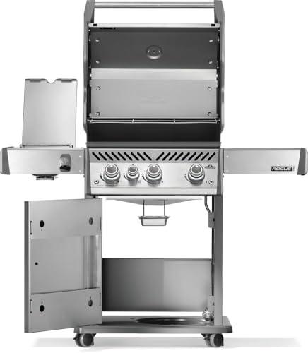 Napoleon Rogue PRO 425 3-Burner Natural Gas Grill with Infrared Side Burner - Image 2