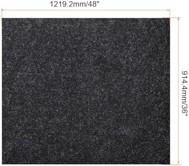HARFINGTON BBQ Under Grill Mats 36 x 48 Inch Non Stick Reusable Grill Pad Fireproof Waterproof Floor Mats for Outdoor Grilling Decks and Patios Protector - Image 2