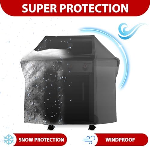 Grill Cover 52 Inch, Waterproof Grill Cover for Outdoor, Compatible with Weber Spirit 200 and 300 Series, Weber Genesis Silver, Dyna Glo, Char Broil, Nexgrill - Image 5