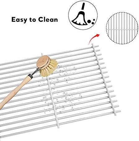 Uniflasy 17 Inch Stainless Steel Grill Grates for Nexgrill 720-0896B - Image 5