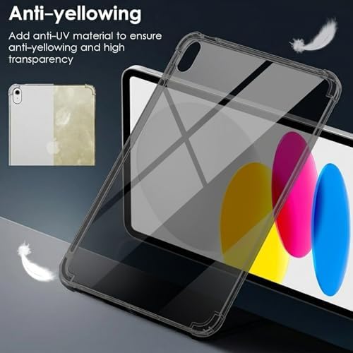 Clear Black Case for iPad (A16) 11th/10th Gen 11/10.9 inch 2025/2022 - Image 3