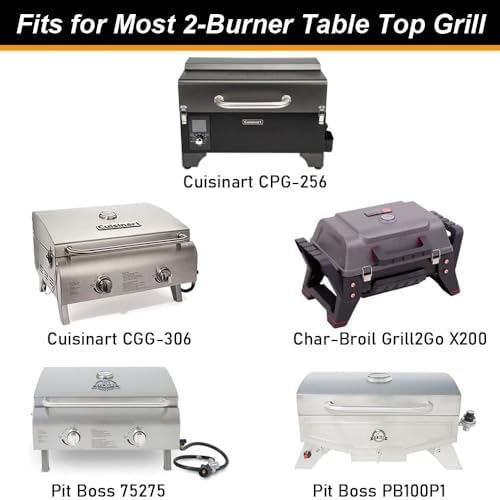 ZJYWSCH Cover for Pit Boss Portable 150 Table Top Grill 10697 75275 PB150PPS PB150PPG PB150NX PB150CS, CGG-306 Tabletop Grill Cover 24 Inch Heavy Duty Waterproof - Image 4