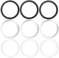 KALAPOP Metal Rings,Ultra-Thin(0.4mm) for MagSafe Sticker,Magnetic Adapter,Phone Cases&Wireless Charger,Compatible with iPhone 16/15/14/13,Galaxy S24/S23/S22/Kindle by KALAPOP