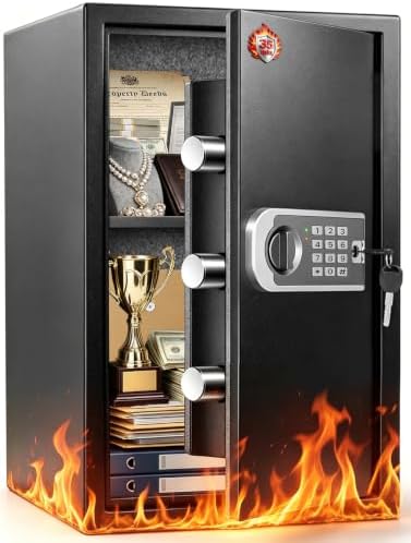  2026 Fireproof Safes for Home| 1700°F 35-Min Protection by FOWORE