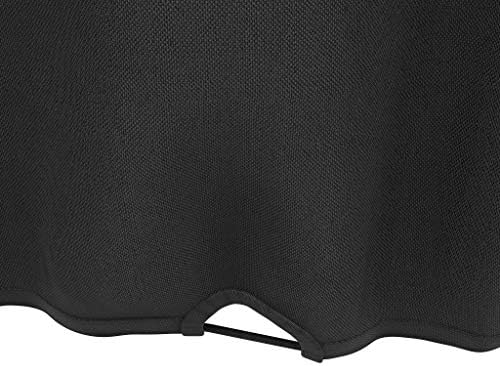 Amazon Basics Gas Grill Barbecue Cover for Outdoor, Waterproof, Anti-UV, Durable, 46" x 24" x 46", Small, Black - Image 5