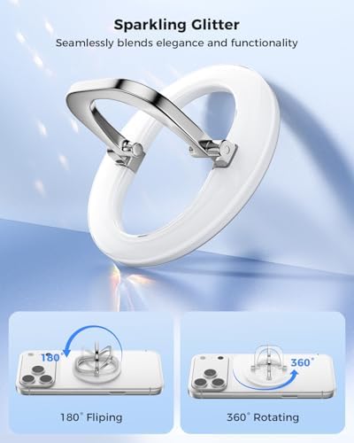 SUPERONE for MagSafe Phone Grip, Adjustable Magnetic Phone Ring Holder - Image 5