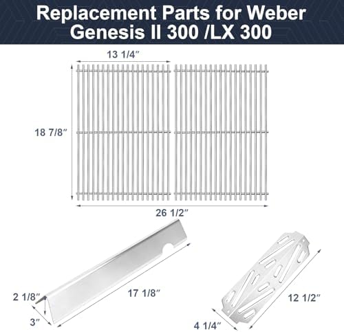 Uniflasy Genesis 2 Grill Parts for Weber Genesis GS4 II 300 Series Grills - Image 2