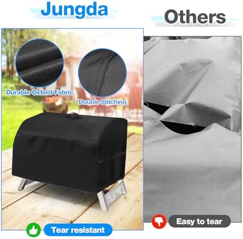 Grill Cover for Lifemaster 2 Burner Portable Table Top Grill - Image 5