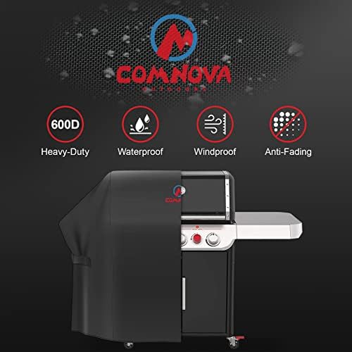 Comnova Grill Cover 65 Inch - 7131 BBQ Cover for Weber Genesis 400 Series and 4 Burner Gas Grill, 600D Heavy Duty & Waterproof for E435, E410, E440 (Not Fit 2022 E-435) - Image 4