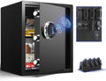 Grimtron 32LB Biometric 4 Pistols Safe with Fingerprint Lock, 3-8 Digit PIN by Grimtron
