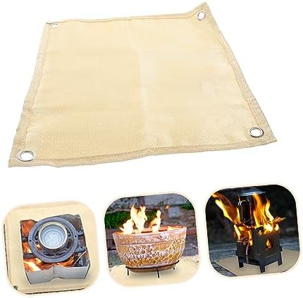 VOSAREA 3pcs Fireproof Mat for Outdoor Cooking Camping and Grilling Protective Cushion Thickness - Image 7