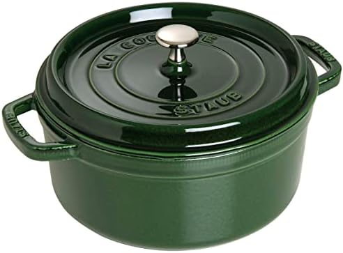 STAUB Cocotte, Cast Iron Casserole 24 cm, 3.8 L, Induction, Made in France by Unknown