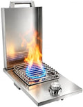Built-in Single Side Burner for Outdoor Kitchen，Natural Gas & Propane by Qualipo