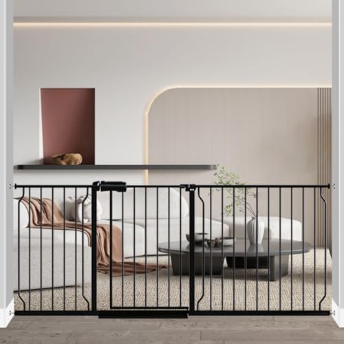 Fairy Baby 71.6-76.3 Inch Extra Wide Baby Gate Long Dog Gate for Doorways by FairyBaby
