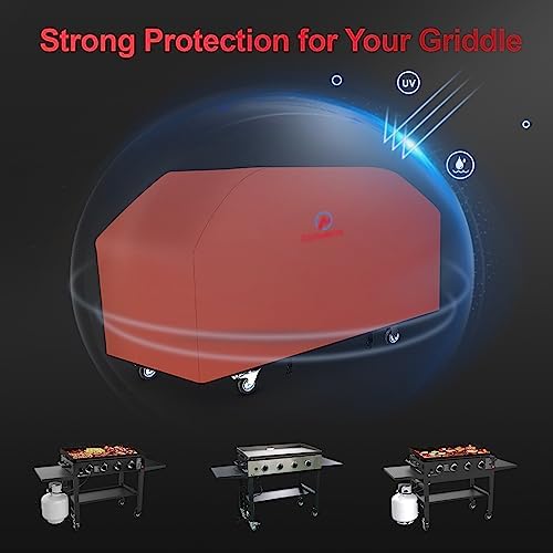 Comnova Griddle Cover for Blackstone Griddle Without Hood 36 Inch - 600D Flat Top Grill Cover for Blackstone 36" Griddle Heavy Duty Waterproof, 36" Griddle Cover for Black Stone 1554, 1825 and More - Image 4