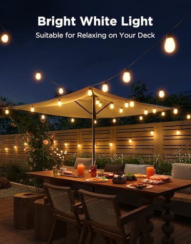 Govee S14 Bulb Outdoor String Lights 2, 96ft RGBICWW, 30 LED Bulbs, IP66 - Image 5