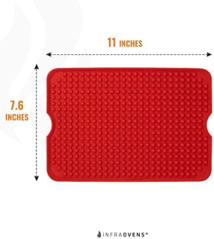 Air Fryer Liner Accessories for Ninja Foodi XL Smart FG551 6-in-1 Indoor Grill, Reusable Heat Resistant Mat for Air Fryer, Ninja Foodi Accessories, Easy Clean Replacement for Parchment Paper - Image 6