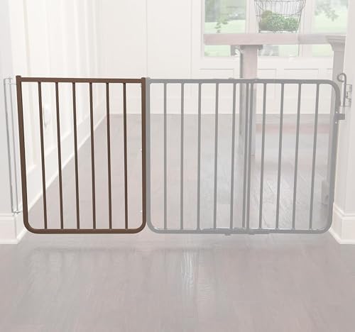 Cardinal Gates BX2 21.75 in Baby Gate Extension, Brown - Image 4