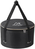 Morjor Dutch Oven Bag for 12 & 10 Inch, Extra Inner Crossed Straps by Morjor