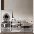 Fairy Baby 76.3-81.1 Inch Extra Wide Baby Gate for Doorway Pressure Mounted by FairyBaby
