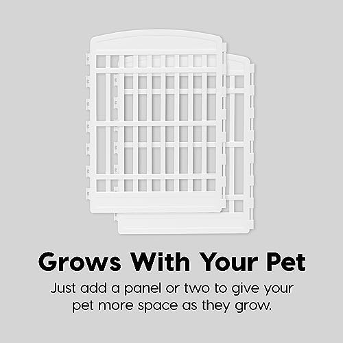 IRIS USA Playpen Panels, Extension Set, White - Image 2