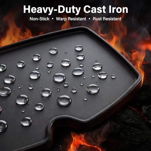 Cast Iron Griddle Plate for Weber Q Series Q1200 Q1000 Q100 Accessories - Image 4