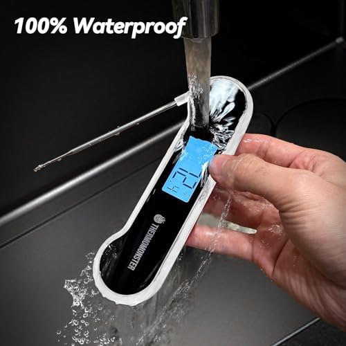 0.5 Sec Instant Read Meat Thermometer Digital for Cooking, White - Image 5
